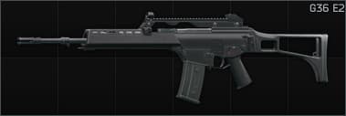 HK G36 5.56x45 assault rifle E2