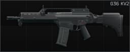 HK G36 5.56x45 assault rifle KV2