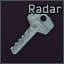 Radar station commandant room key