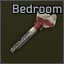 Shared bedroom marked key