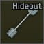 Backup hideout key