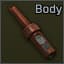 Radio transmitter body