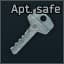 Apartment locked room safe key