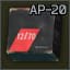 12/70 AP-20 ammo pack (25 pcs)