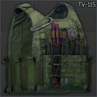 WARTECH TV-115 plate carrier (Olive Drab)