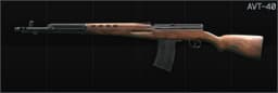 Tokarev AVT-40 7.62x54R automatic rifle Default