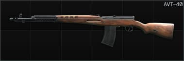 Tokarev AVT-40 7.62x54R automatic rifle Default