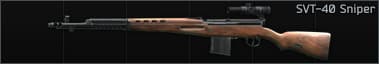 Tokarev SVT-40 7.62x54R rifle Sniper