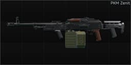 Kalashnikov PKM 7.62x54R machine gun Zenit
