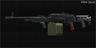 Kalashnikov PKM 7.62x54R machine gun Zenit