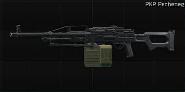 Kalashnikov PKP 7.62x54R infantry machine gun Pecheneg