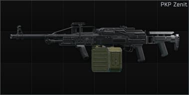 Kalashnikov PKP 7.62x54R infantry machine gun Zenit