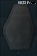 6B33 ballistic plate (Front)
