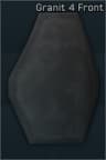 Granit 4 ballistic plate (Front)