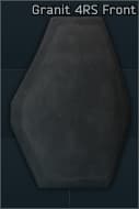 Granit 4RS ballistic plate (Front)