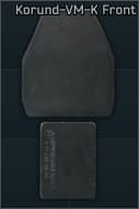 Korund-VM-K ballistic plates (Front)