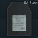 Global Armor’s Steel ballistic plate