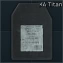 Kiba Arms Titan ballistic plate