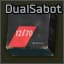 12/70 Dual Sabot slug ammo pack (25 pcs)