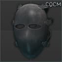 Atomic Defense CQCM up armored ballistic mask (Black)