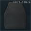 6B23-2 ballistic plate (Back)