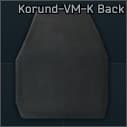 Korund-VM-K ballistic plate (Back)