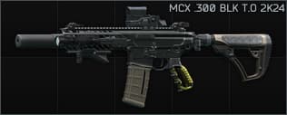 SIG MCX .300 Blackout assault rifle T.O 2K24