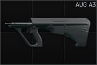 Steyr AUG A3 5.56x45 assault rifle (Black)