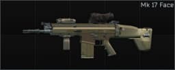 FN SCAR-H 7.62x51 assault rifle (FDE) Face