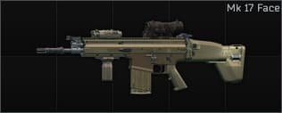 FN SCAR-H 7.62x51 assault rifle (FDE) Face