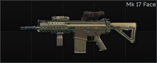 FN SCAR-H 7.62x51 assault rifle (FDE) Face