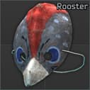 Rooster mask