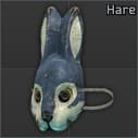 Hare mask