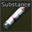 Container with suspicious substance