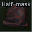 Lower half-mask (Balaclavas Red)