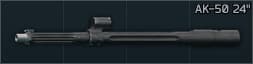 AK-50 .50 BMG 24 inch barrel