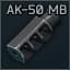AK-50 .50 BMG muzzle brake