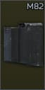 M82A1 .50 BMG 10-round magazine