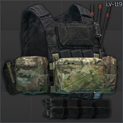 Spiritus Systems LV-119 Plate Carrier (Black Division V2)