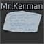 Note from Mr. Kerman