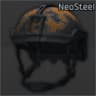 Diamond Age NeoSteel High Cut helmet (Orange Stains)