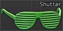 Shutter glasses (Green)
