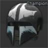 Champion's helmet