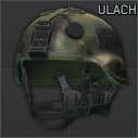 HighCom Striker ULACH IIIA helmet (Green Stripes)