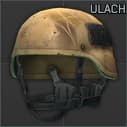 HighCom Striker ULACH IIIA helmet (Coyote Stripes)