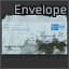 Unsealed envelope