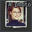 Newspaper clipping with a photo of Anastasia