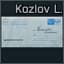 Letter from Kozlov's room