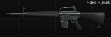 Colt M16A1 5.56x45 assault rifle M16A1E1