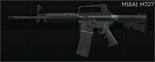 Colt M16A1 5.56x45 assault rifle M727